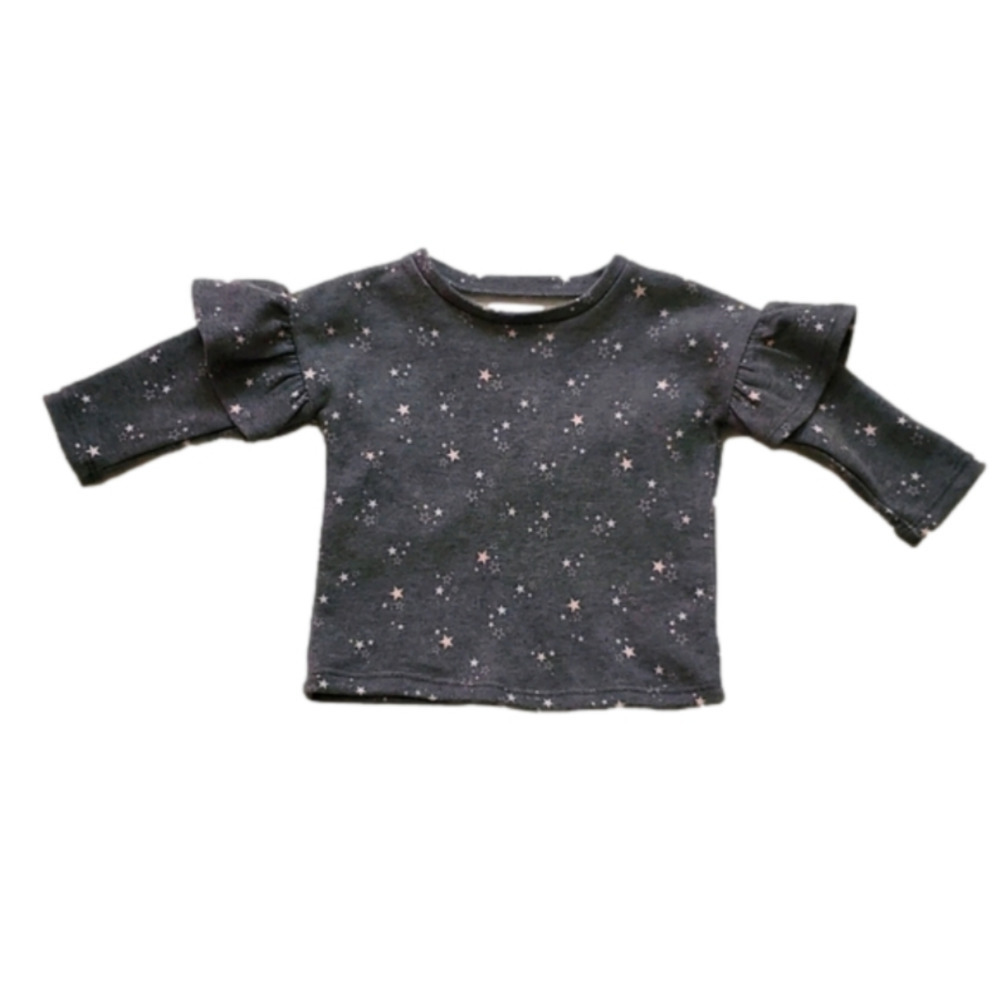 Grayson Mini Girls Ruffle Top